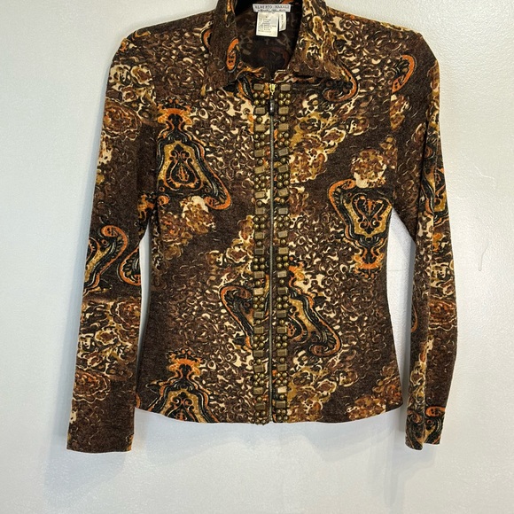 ALBERTO MAKALI ,NY-Paris-Milano blazer/jacket/Cardigan with zipper - Picture 6 of 15